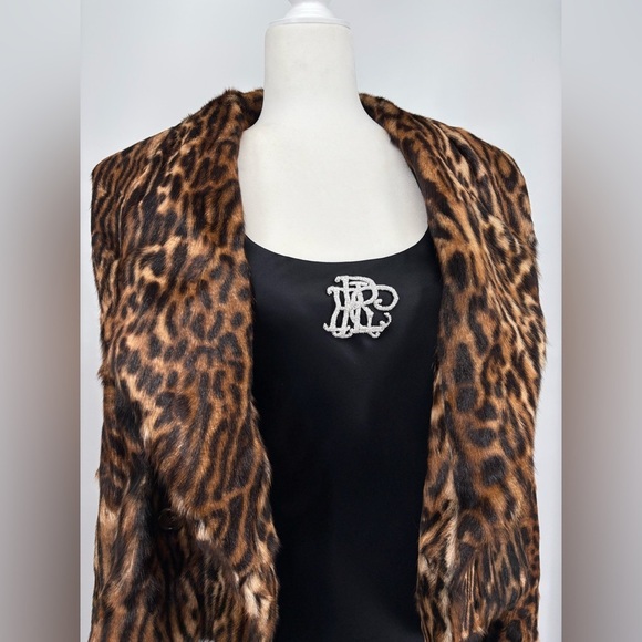 Ralph Lauren Collection Purple Label Maxi Slip Dress Beaded Silk Gown White Logo - Picture 10 of 16